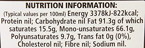 Filippo Berio Olive Oil, Classic Olive Oil, 1 Litre Glass Bottle, 1l