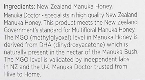 Manuka Doctor 70 MGO Manuka Honey, 500 g