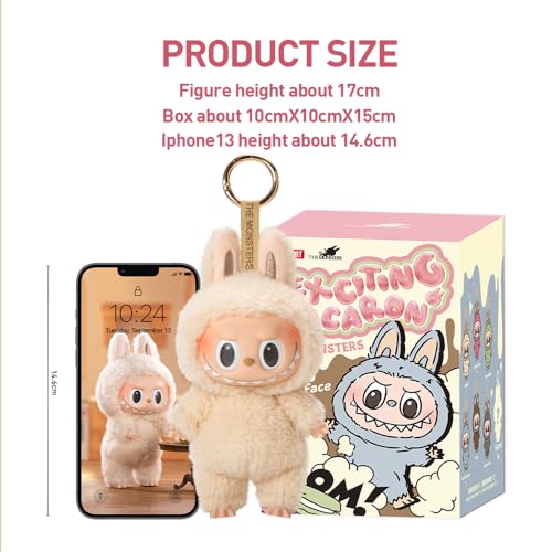 POP MART THE MONSTERS - Tasty Macarons Vinyl Face Whole Set(6Boxes) Articulated Character Fan-Favorite Box Collectible Toy Art Toy Action Figure