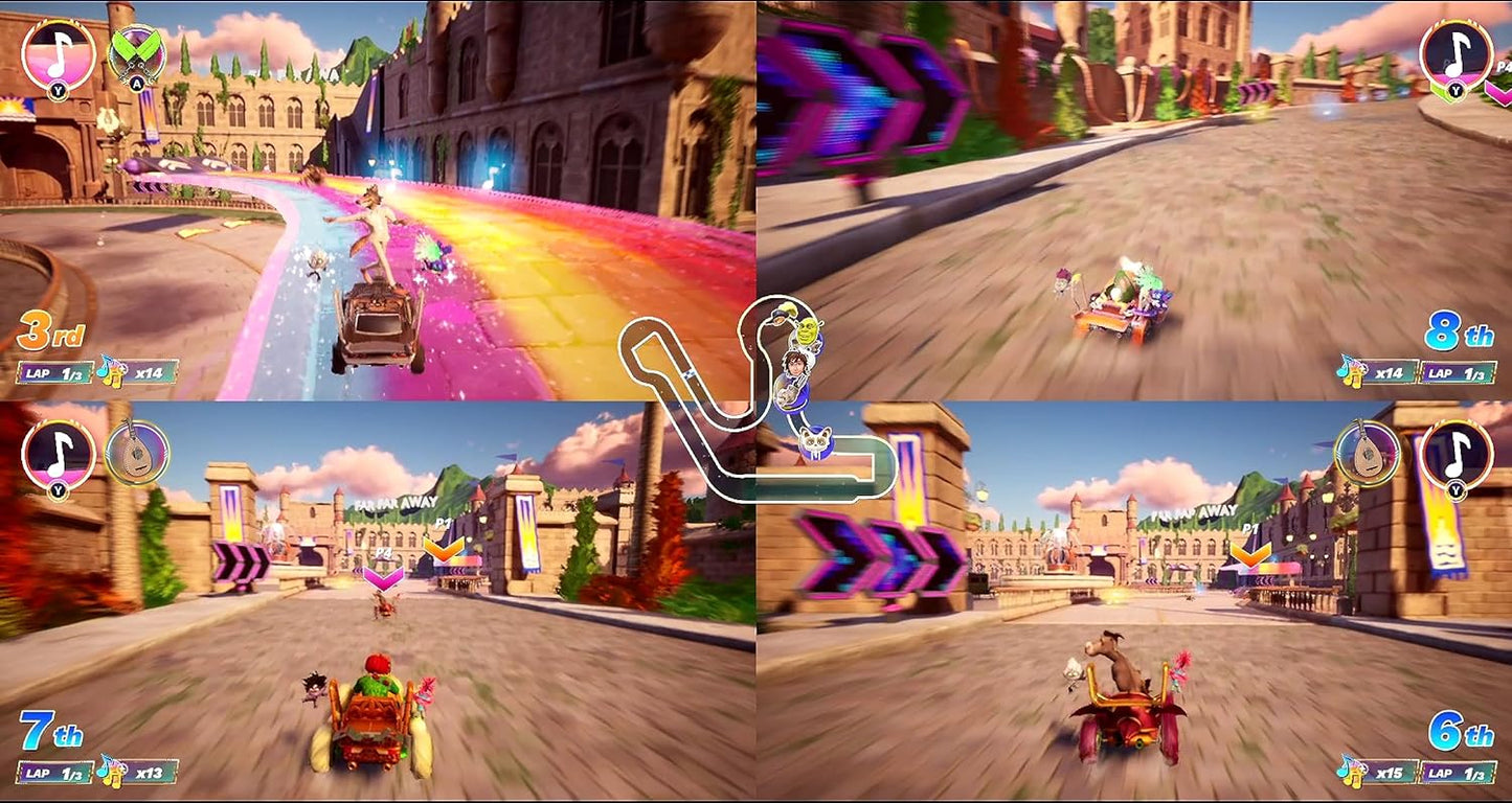 Dreamworks All-Star Kart Racing