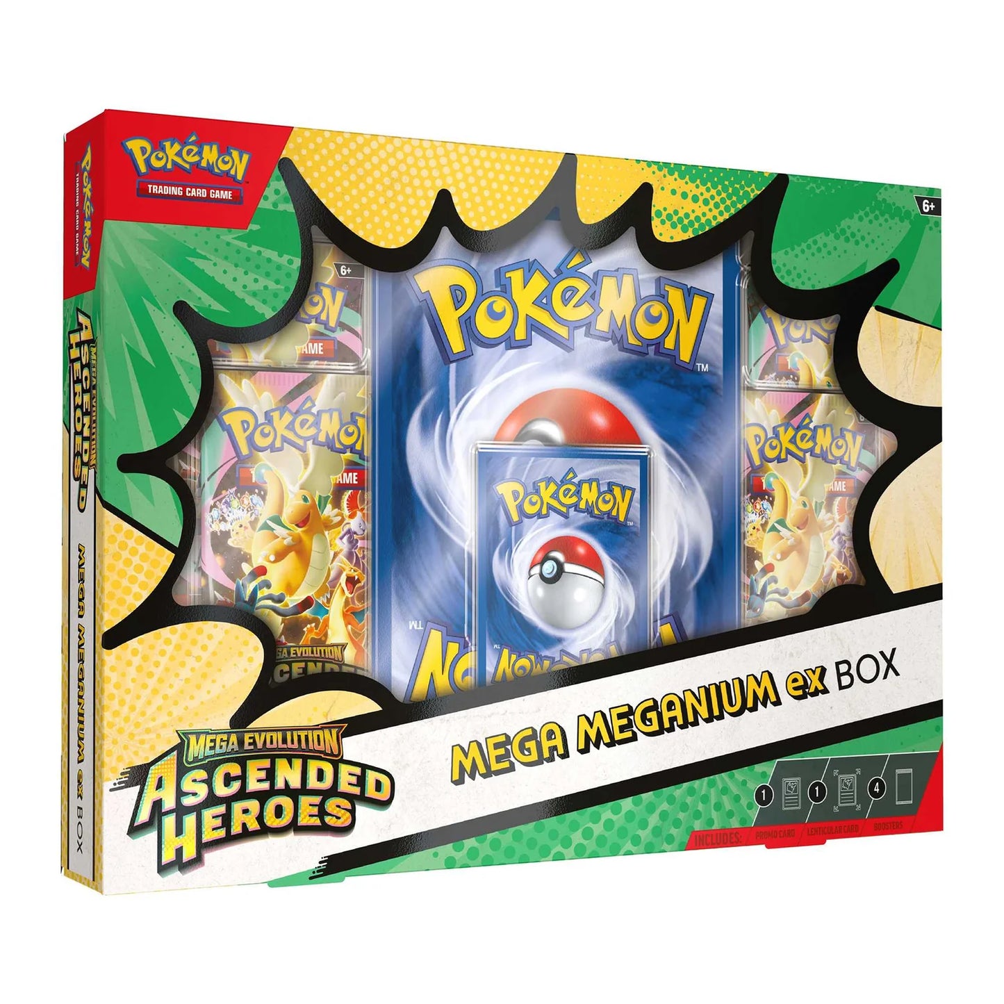 Pokémon TCG: Mega Evolution Ascended Heroes - Mega Meganium ex Box - product photo