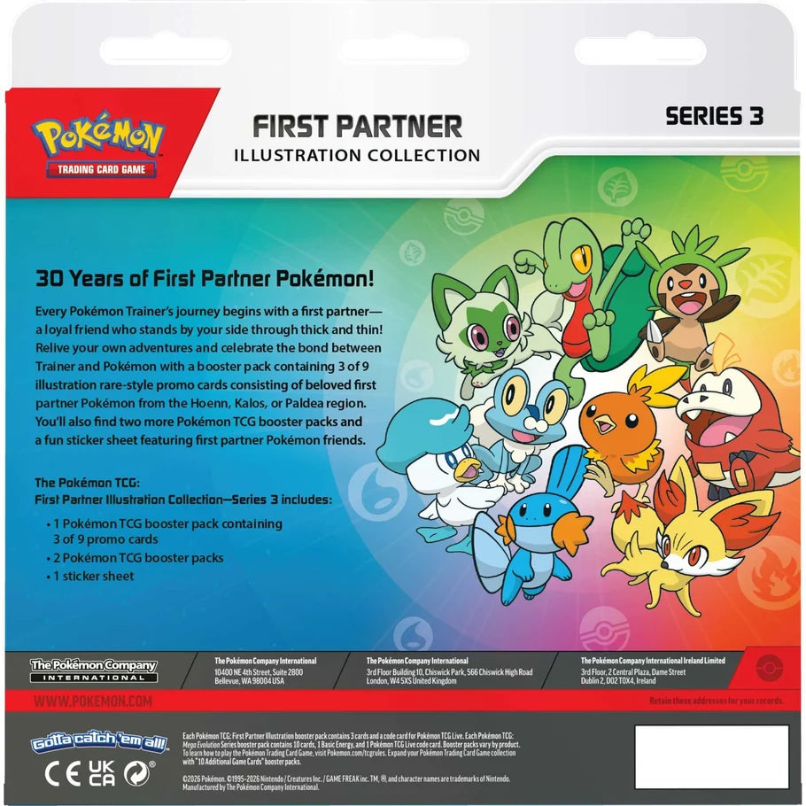 Pokémon TCG: First Partner Illustration Collection - Series 3