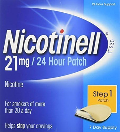 Nicotinell Nicotine Patch, Quit Smoking Aid Step 1