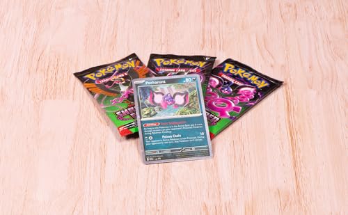 Pokémon TCG: Scarlet & Violet—Shrouded Fable 3-Pack Blister - Pecharunt (3 Booster Packs & Foil Promo Card)