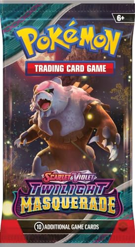 Pokémon TCG: Scarlet & Violet—Twilight Masquerade 3-Pack Blister: Revavroom (3 Booster Packs & 1 Foil Promo Card)