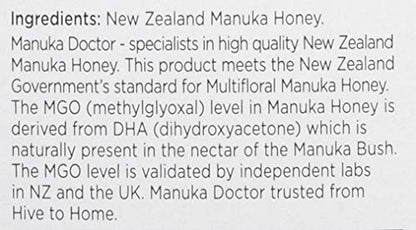 Manuka Doctor 70 MGO Manuka Honey, 500 g