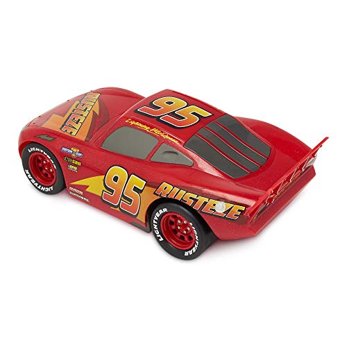 Disney Store Official Pixar Lightning McQueen Remote Control Car, Pixar Cars, 15cm/6'', 2.4 GHz, Moves in 4 Directions, Enjoy Hours of Fun, Suitable for Ages 3+