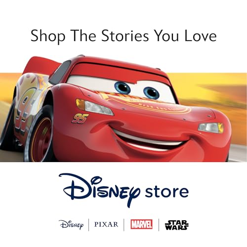 Disney Store Official Pixar Lightning McQueen Remote Control Car, Pixar Cars, 15cm/6'', 2.4 GHz, Moves in 4 Directions, Enjoy Hours of Fun, Suitable for Ages 3+