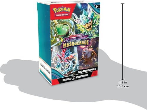 Pokémon TCG: Scarlet & Violet—Twilight Masquerade Booster Bundle (6 Boosters)