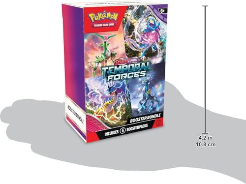 Pokémon TCG: Scarlet & Violet—Temporal Forces Booster Bundle (6 Booster Packs)