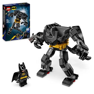 LEGO DC Batman Mech Armour Super-Hero Toy for Kids, Collectible Set with Robot Action Figure and Minifigure, Small Creative Gift for 6 Plus Year Old Boys, Girls 76270