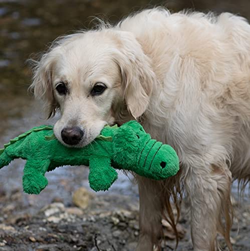 Petface Planet Carlos the Crocodile Eco Friendly Plush Dog Toy Made From Recycled Plastic Bottles