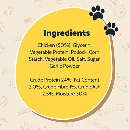 Good Boy - Bitesize Chicken Bites - Dog Training Treats - Made with Over 50% Natural Meat - 65 g ℮ - Low Fat Dog Treats - Case of 10