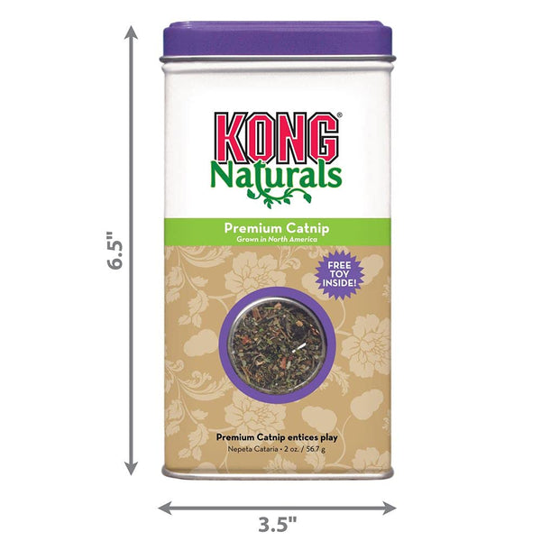 KONG - Naturals Premium Catnip - Premium North American Grown - 2 oz