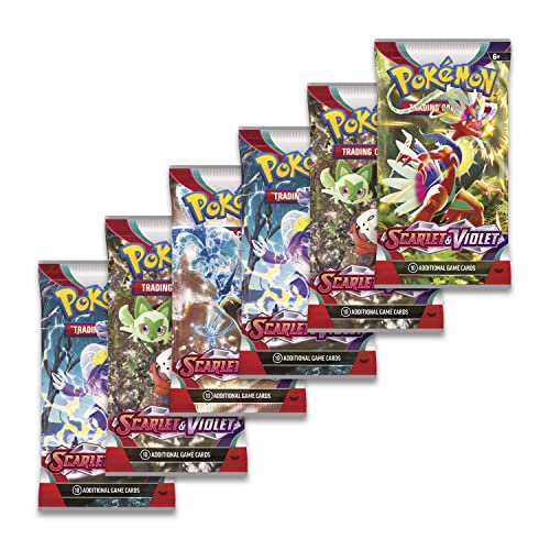 Pokémon TCG: Scarlet and Violet Booster Bundle (6 Booster Packs)