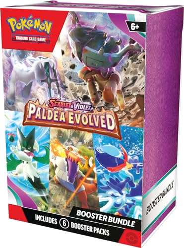 Pokémon TCG: Scarlet & Violet—Paldea Evolved Booster Bundle (6 Booster Packs)