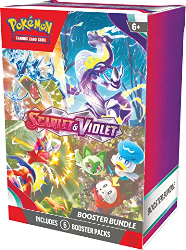 Pokémon TCG: Scarlet and Violet Booster Bundle (6 Booster Packs)