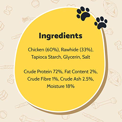 Good Boy - Chewy Twists With Chicken - Dog Treats - Made With 100% Natural Chicken Breast Meat - 320 Grams - Gluten Free Dog Treats (Case of 3)