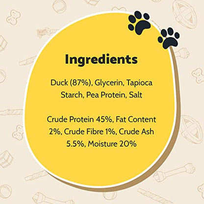 Good Boy - Tender Duck Fillets - Dog Treats - Made With 100% Natural Duck Breast Meat - 320 Grams - Low Fat Dog Treats, 320 g (Pack of 3)