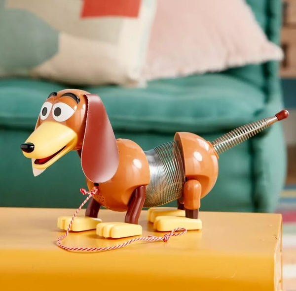 Disney Store Official Slinky Dog Talking Action Figure, Toy Story, 27cm/11”, Soft-feel Ears and Spring Body that Stretches, Speaks Over 15 Film Phrases, Suitable for Ages 3+