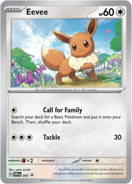 Pokémon TCG: Scarlet & Violet—Obsidian Flames Triple Pack—Eevee (3 Booster Packs & Foil Promo Card)