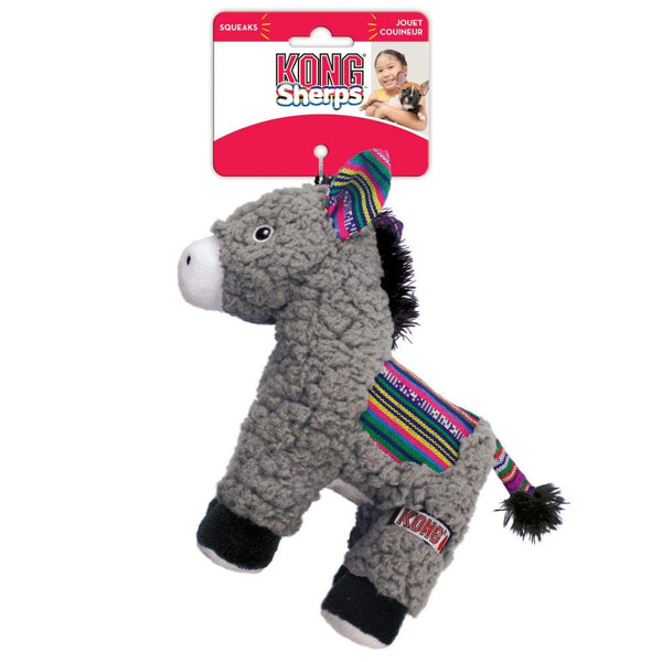 KONG Sherps Donkey Medium Dog Toy