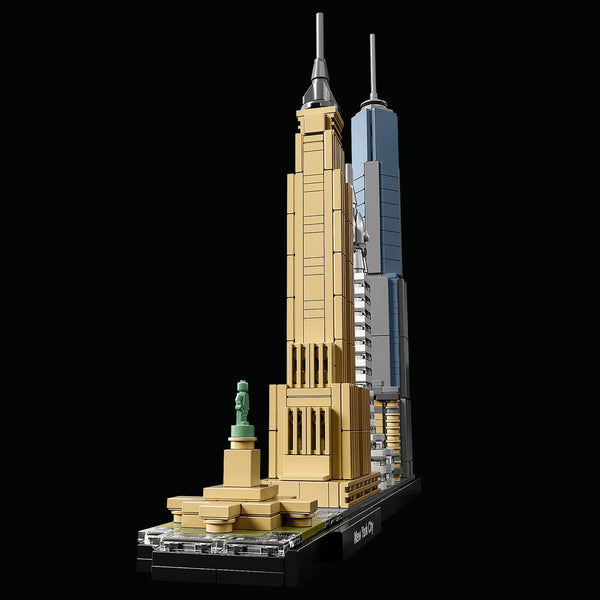 LEGO 21028 Architecture New York City Skyline, Collectible Model Kit for Adults to Build, Creative Activity, Home Decor Gift Idea for Men, Women, Husband, Wife, Him or her