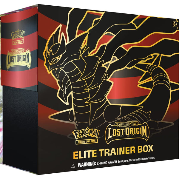 Pokémon TCG: Sword & Shield – Lost Origin Elite Trainer Box (8 Boosters & Premium Accessories)