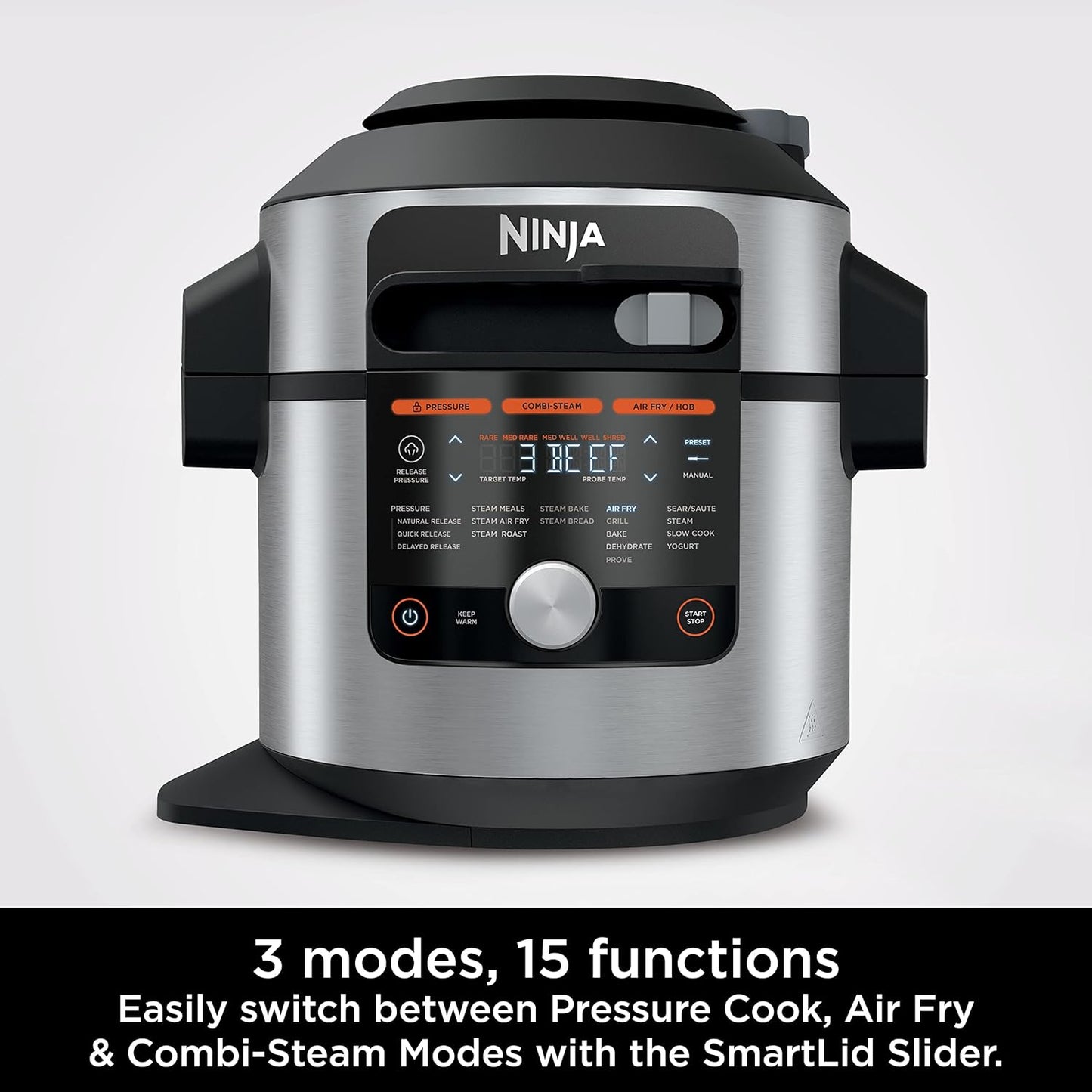 Ninja Foodi MAX 15-in-1 SmartLid Multi-Cooker 7.5L [OL750UK]