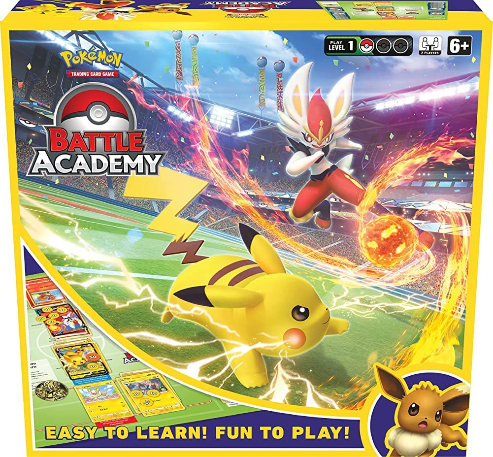 Pokémon Trading Card Game Battle Academy (Cinderace V, Pikachu V & Eevee V)