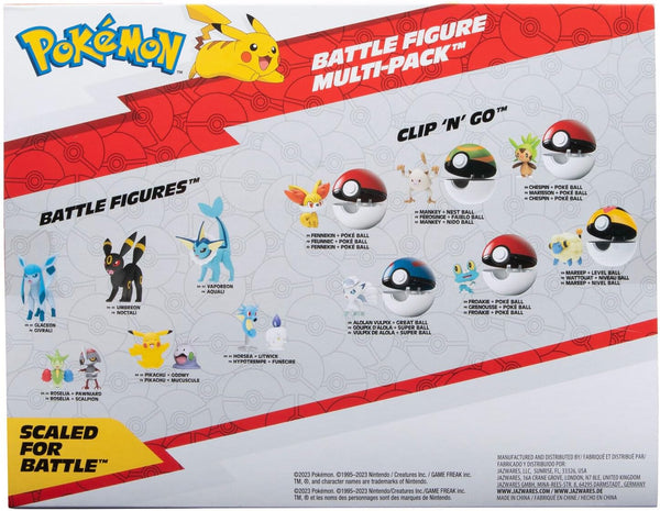 Pokémon Battle Figure 6 Pack