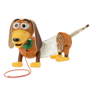 Disney Store Official Slinky Dog Talking Action Figure, Toy Story, 27cm/11”, Soft-feel Ears and Spring Body that Stretches, Speaks Over 15 Film Phrases, Suitable for Ages 3+