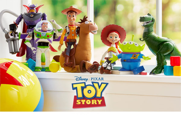 Disney Store Official Jessie Interactive Talking Action Figure from Toy Story, 35cm/15”, Features 10+ English Phrases & Sounds, Interacts with Other Figures and Toys, Removable Hat, Ages 3+