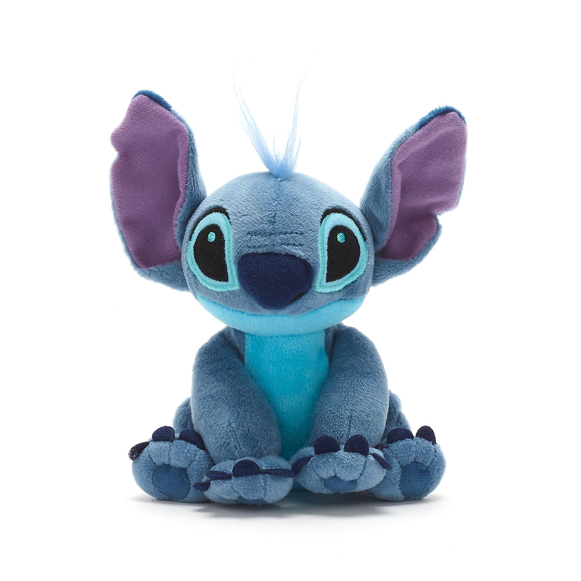 Disney Store Official Stitch Mini Bean Bag, Lilo & Stitch, 16cm/6.2”, Kids Cuddly Alien Toy Plush Character Figure, Suitable for Ages 0+