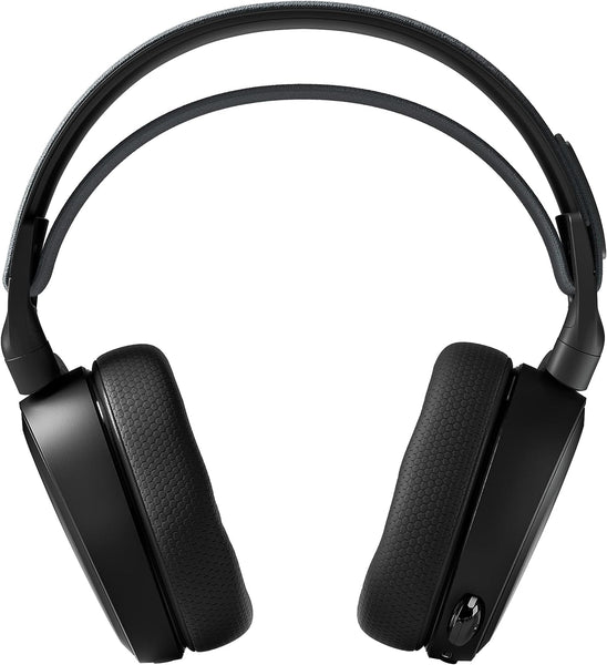 SteelSeries Arctis 7+ Wireless Gaming Headset  - Lossless 2.4 GHz - 30 Hour Battery Life - For PC, PS5, PS4, Mac, Android and Switch - Black