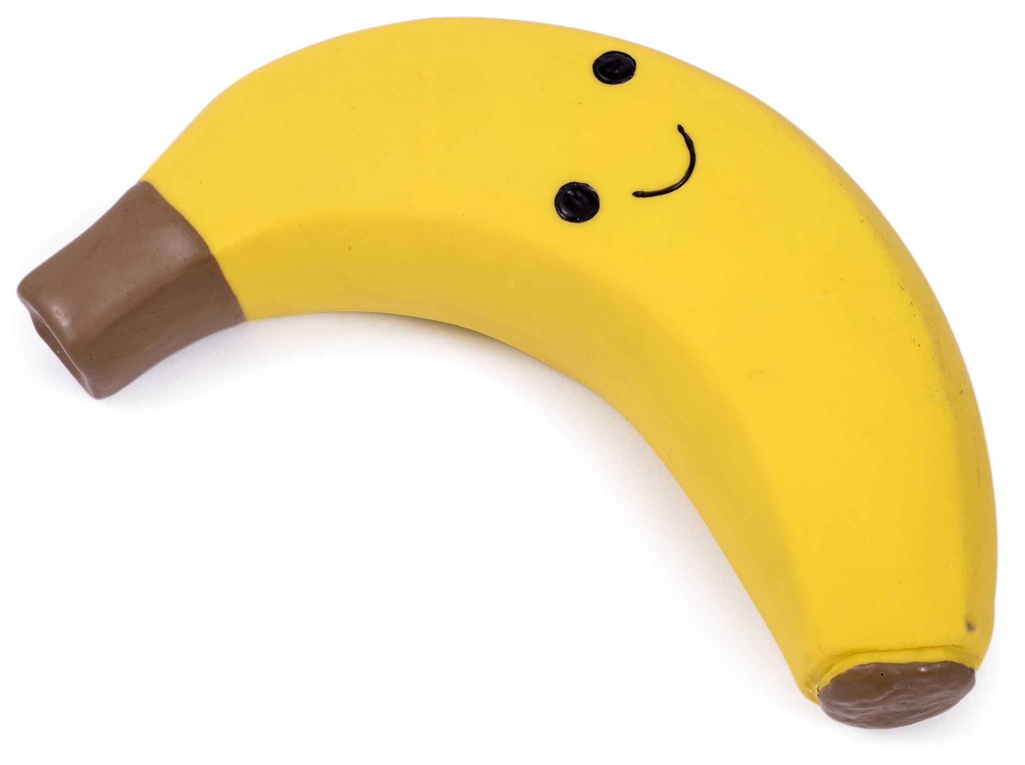 Petface Latex Banana Soft Chew Dog Toy, Large