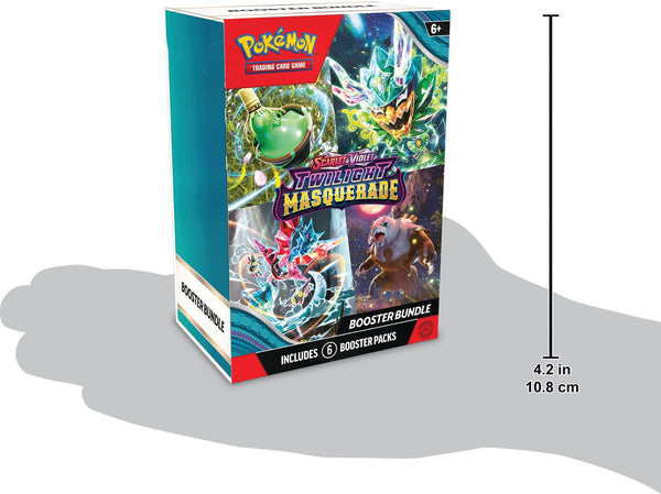 Pokémon TCG: Scarlet & Violet—Twilight Masquerade Booster Bundle (6 Boosters)