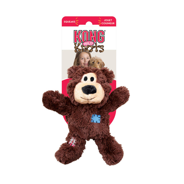 KONG WildKnots Bears Small/Medium Dog Toy