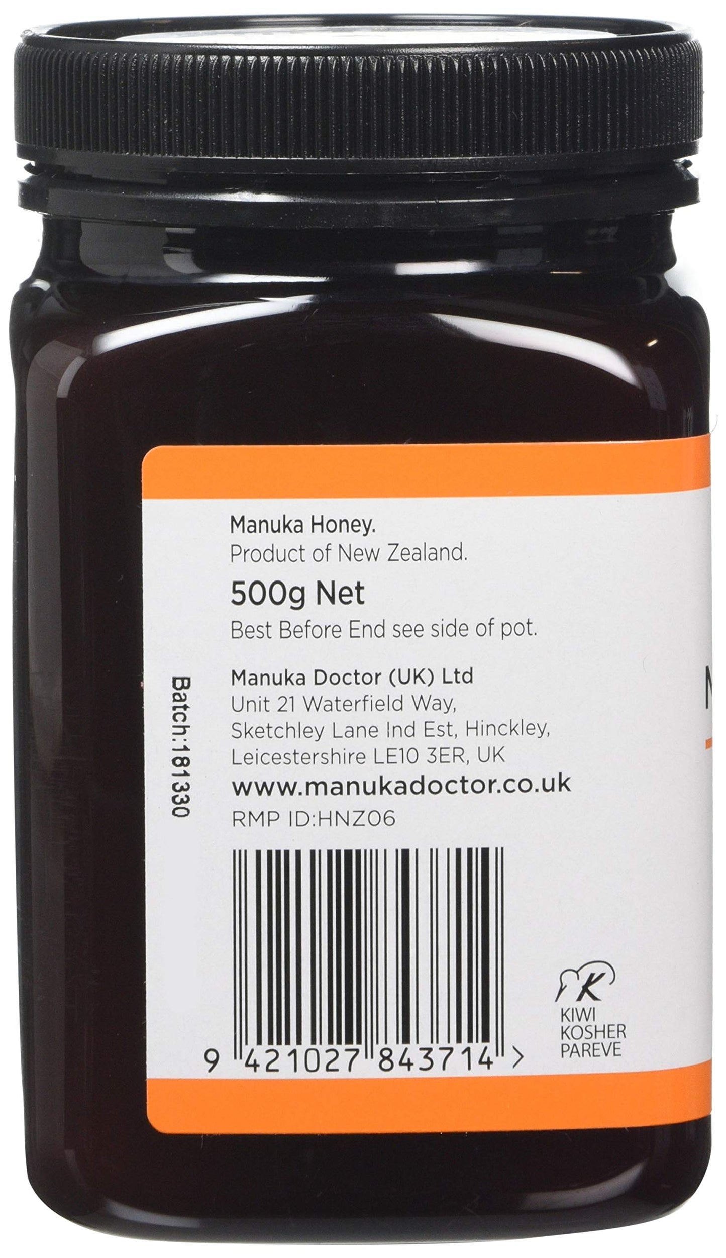 Manuka Doctor 70 MGO Manuka Honey, 500 g