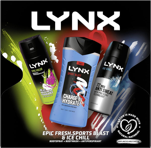 LYNX Mixed Trio bodywash