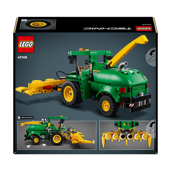 LEGO Technic John Deere 9700 Forage Harvester, Tractor Toy for Kids, Farm Set, Vehicle Model Building Kit with Realistic Functions for Imaginative Play, Gift for Boys and Girls Aged 9 Plus 42168