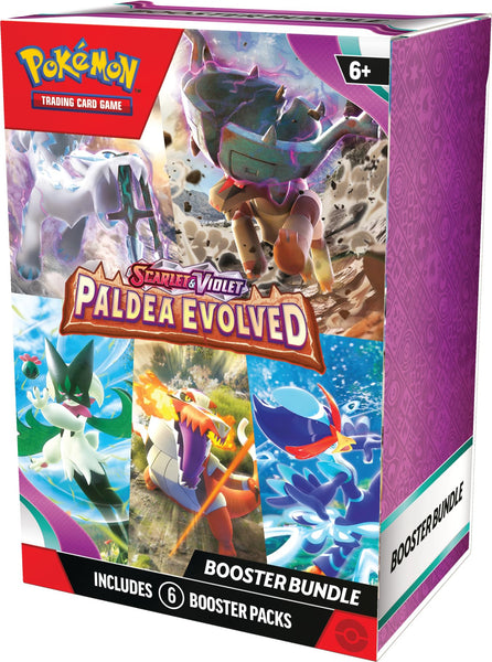 Pokémon TCG: Scarlet & Violet—Paldea Evolved Booster Bundle (6 Booster Packs)