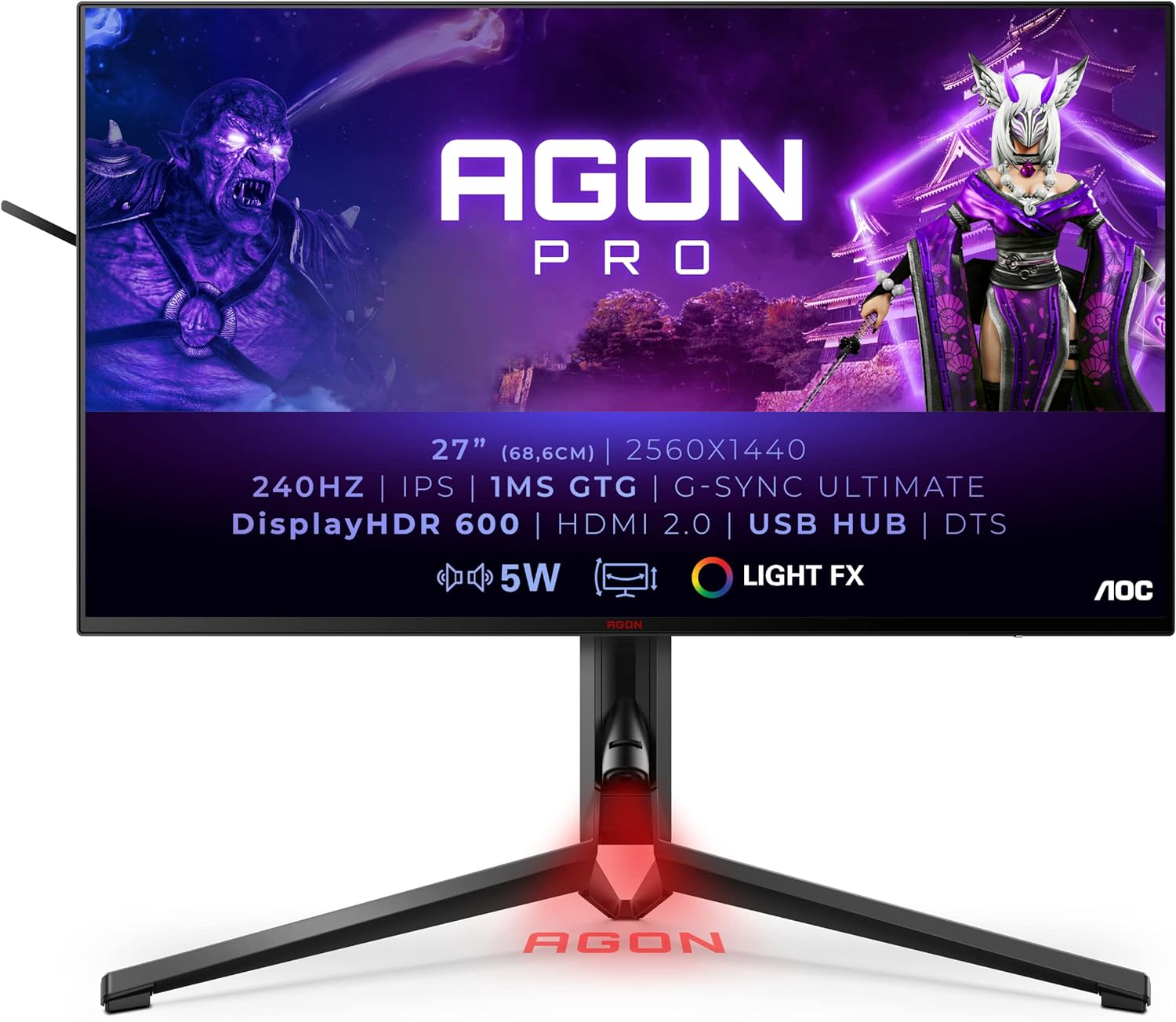 AOC AGON AG274QG - 27 Inch QHD Gaming Monitor