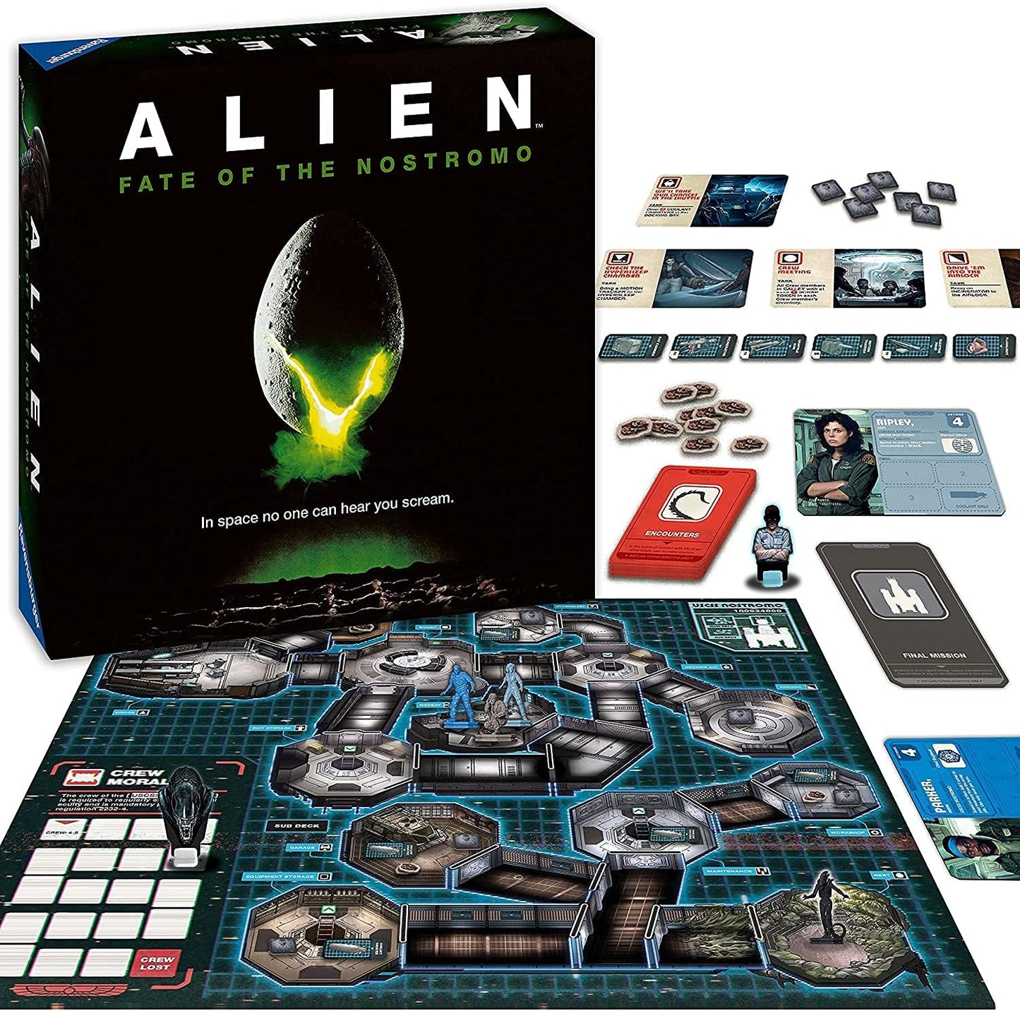 Ravensburger Alien Fate of the Nostromo - Strategy Board Games - product photo