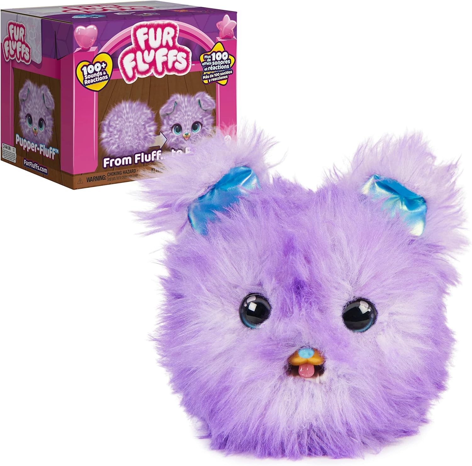 Fur Fluffs, Pupper-Fluff Surprise Reveal Interactive Toy Pet