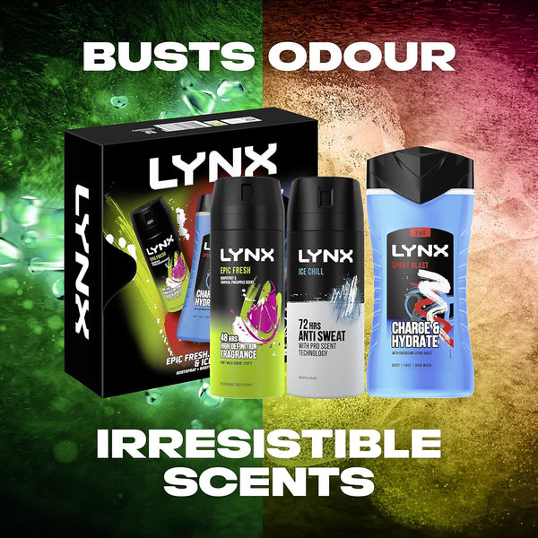 LYNX Mixed Trio bodywash