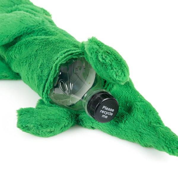 Petface Planet Carlos the Crocodile Eco Friendly Plush Dog Toy Made From Recycled Plastic Bottles