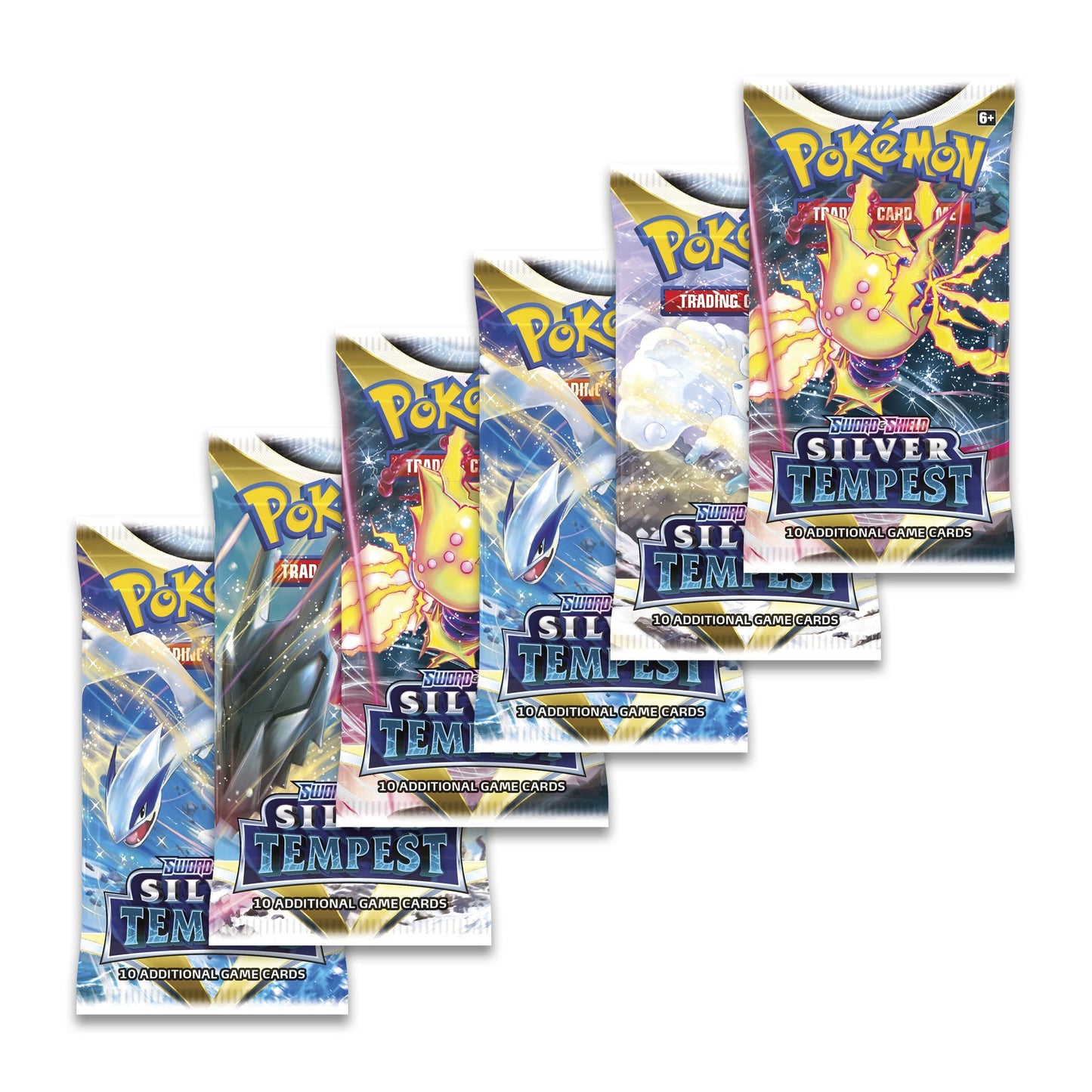 Pokémon TCG: Sword & Shield - Silver Tempest Booster Bundle (6 Packs)