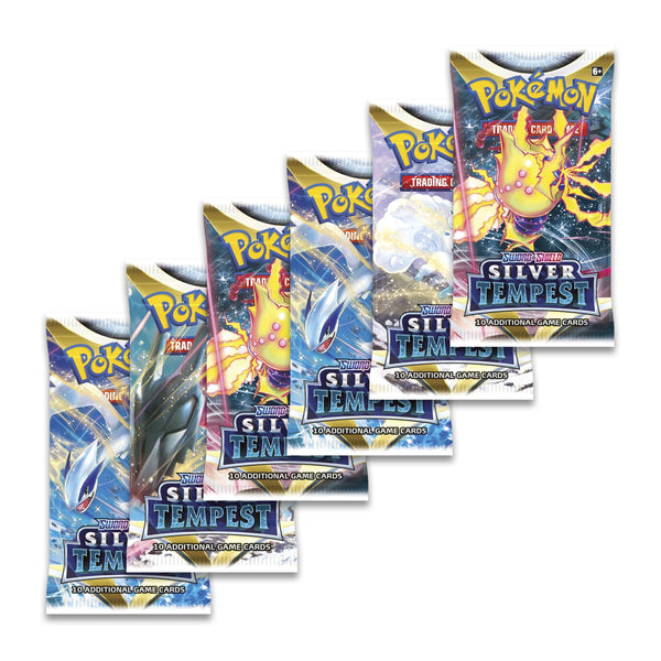 Pokémon TCG: Sword & Shield - Silver Tempest Booster Bundle (6 Packs)