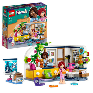 LEGO 41740 Friends Aliya's Room, Mini Sleepover Party Bedroom Playset, Collectible Toy for Kids, Girls and Boys, with Paisley and Puppy Figure, Small Gift Idea